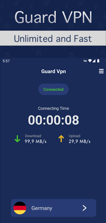 Guard Vpn - Unlimited Servers  Screenshot 1