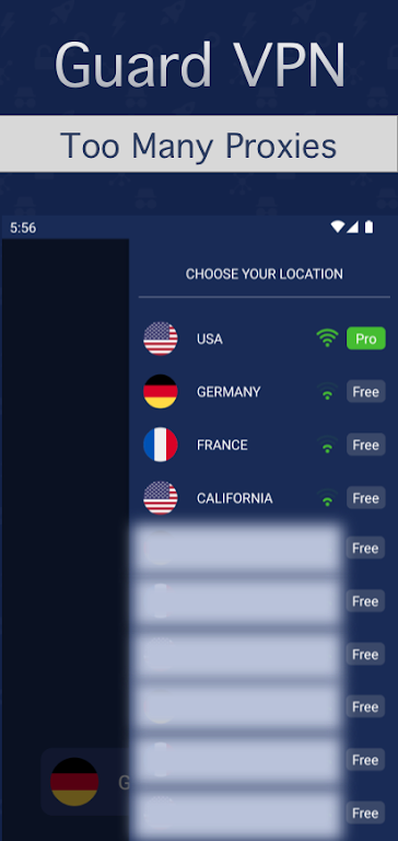 Guard Vpn - Unlimited Servers  Screenshot 2