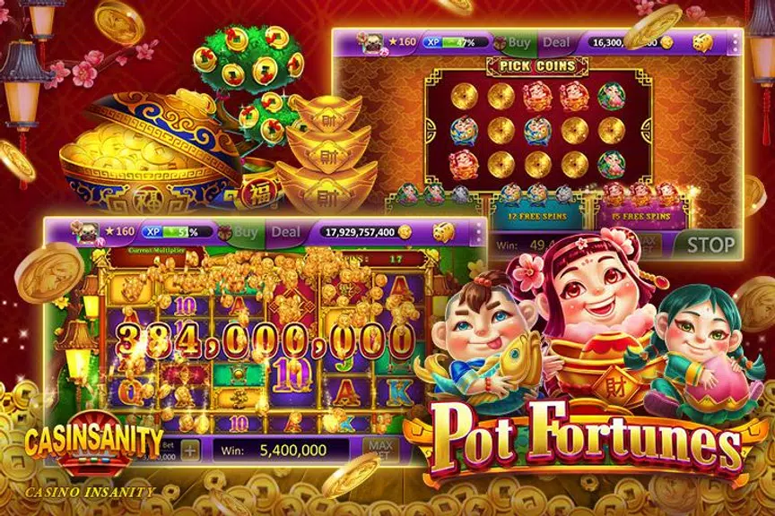 Casinsanity Slots – Free Casino Pop Games  Screenshot 3