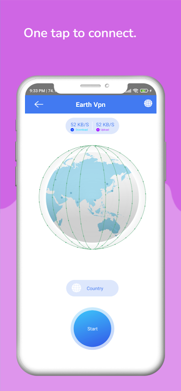 Earth Vpn -  Unlimited Proxy  Screenshot 3