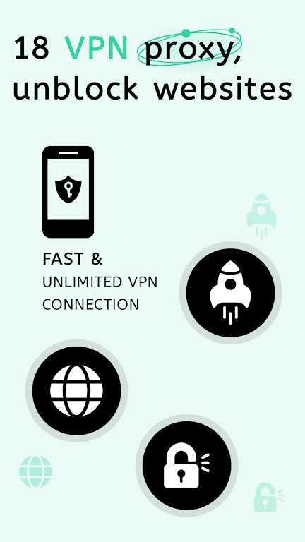 Speed Booster - live video VPN  Screenshot 1