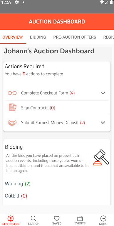 Xome Auctions  Screenshot 3