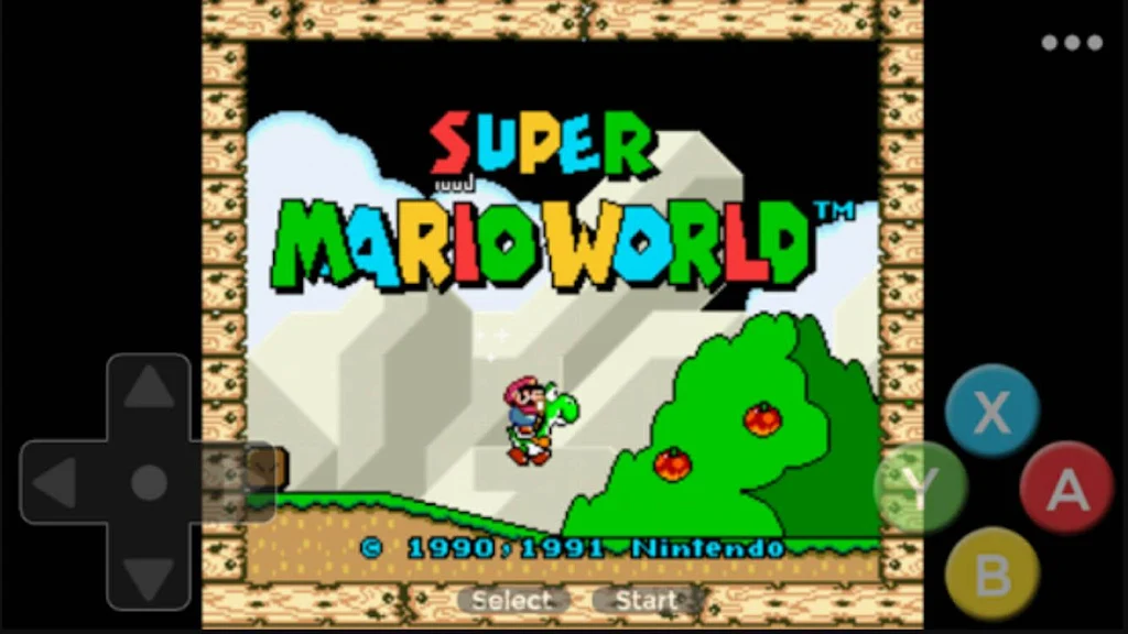 SNES Super Mari World - Comics Board and story  Screenshot 2