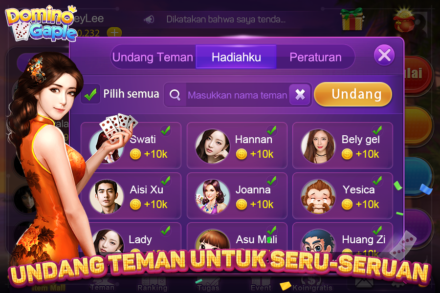 Boyaa Domino : Gaple Online  Screenshot 2