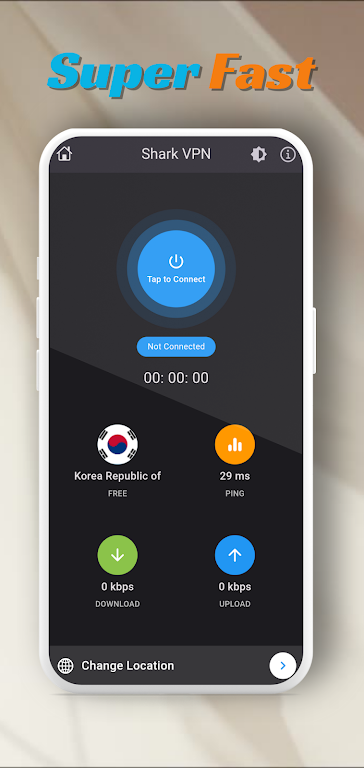 Shark VPN - Premium Protection  Screenshot 1