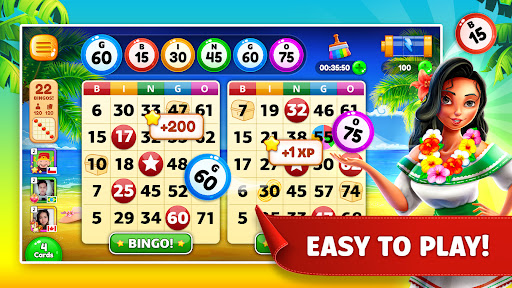 Tropical Beach Bingo Games  Screenshot 1