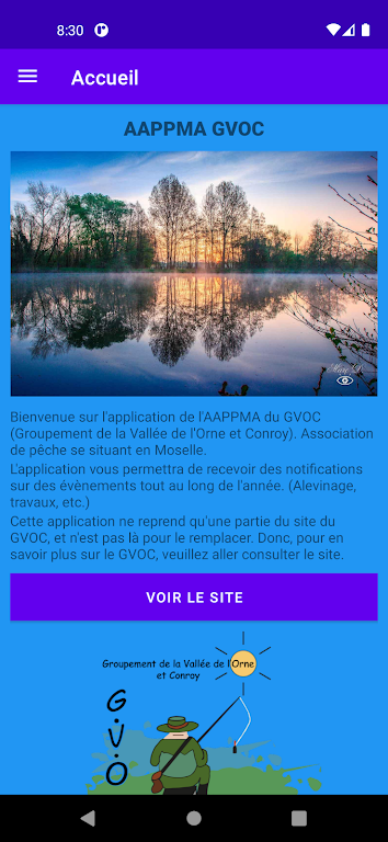 AAPPMA GVOC  Screenshot 1