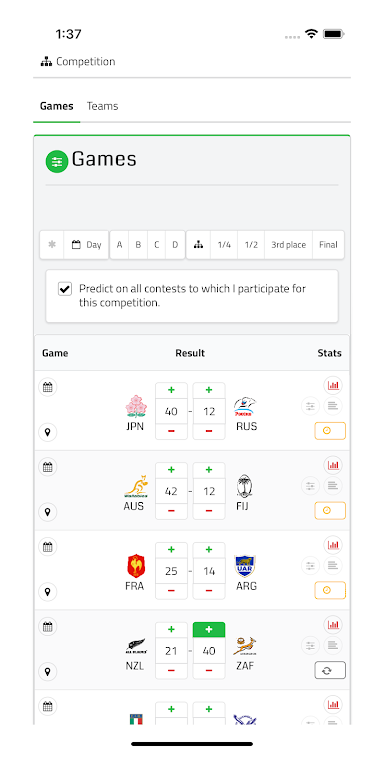 PronoContest  Screenshot 1