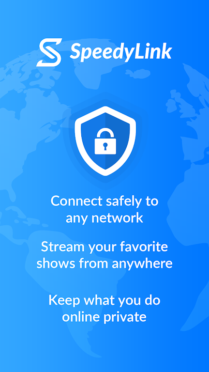 SpeedyLink: Secure VPN Proxy  Screenshot 1