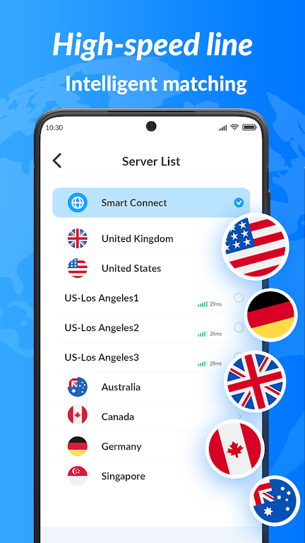 SpeedyLink: Secure VPN Proxy  Screenshot 3