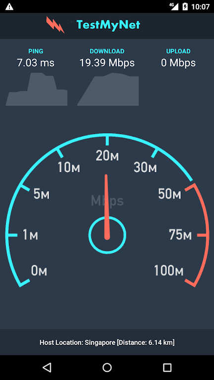 TestMyNet:Fastest Internet Speed Test–Wifi,4G & 3G  Screenshot 4