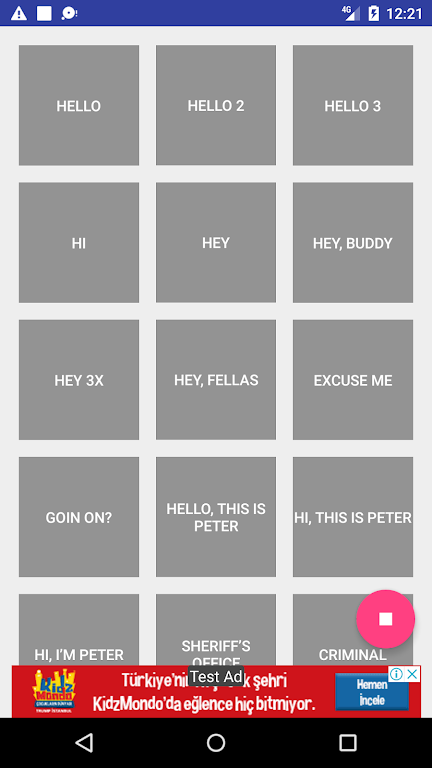 Peter Griffin Soundboard  Screenshot 1