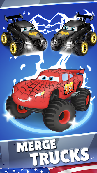 Merge Truck: Monster Truck Mod  Screenshot 2