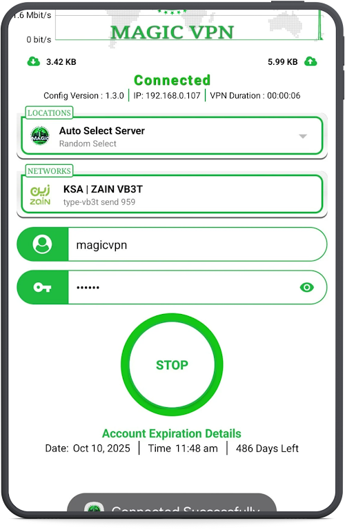 Magic VPN  Screenshot 3
