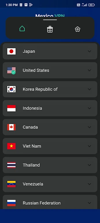 Mexico VPN - Fast VPN Proxy  Screenshot 2