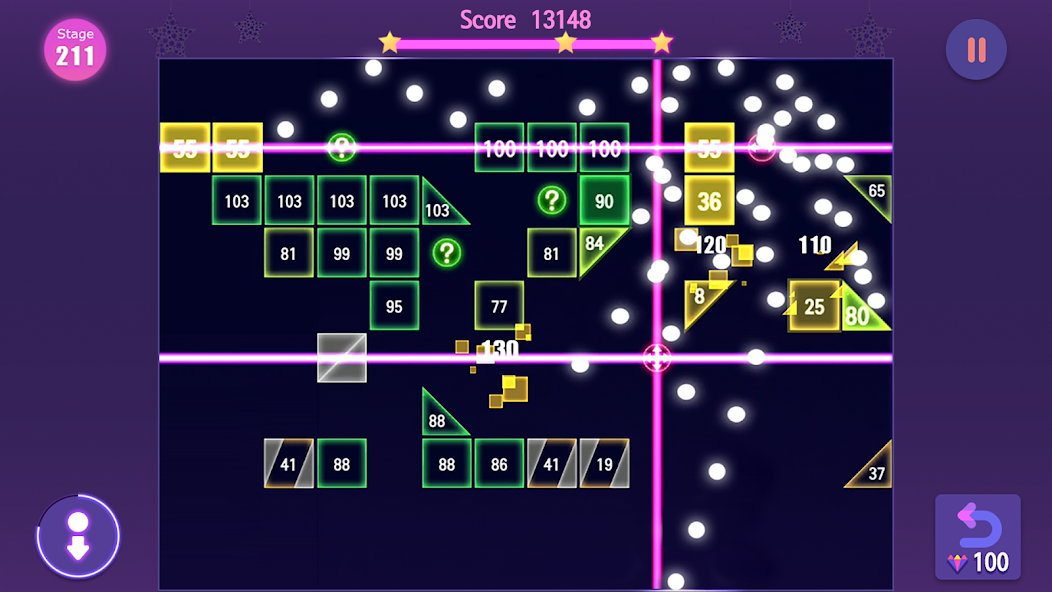 Neon Bricks Master Mod  Screenshot 3