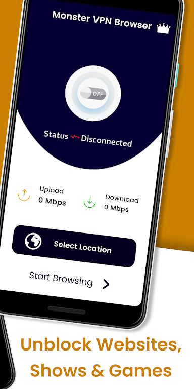 Monster Hub Browser Vpn  Screenshot 2