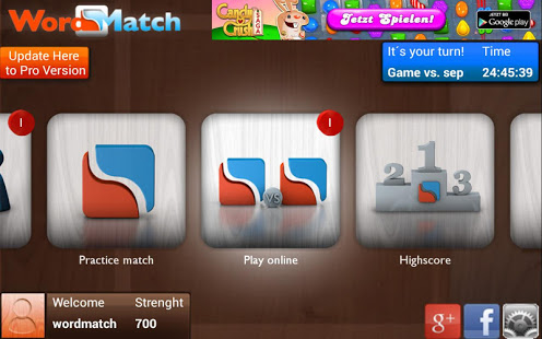 Wordmatch - Free Scrabble  Screenshot 2