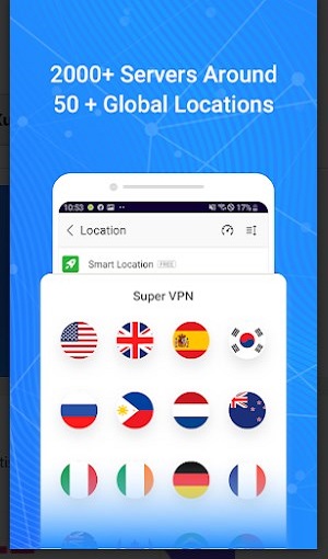 Fast VPN – Super VPN proxy  Screenshot 1