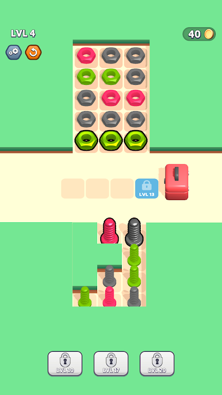 Bolt Match 3D  Screenshot 4