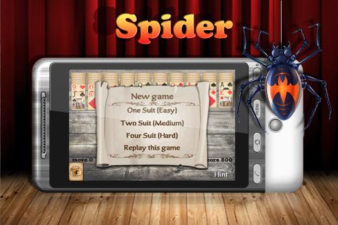 Spider Solitaire Free  Screenshot 1