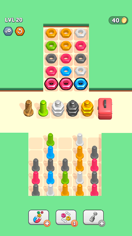 Bolt Match 3D  Screenshot 3