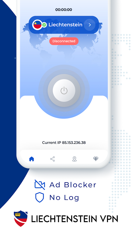 VPN Liechtenstein - Get IP  Screenshot 2