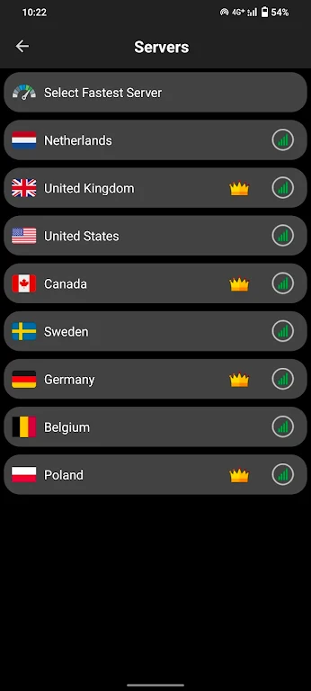 Netzwerk Fast & Secure vpn  Screenshot 3