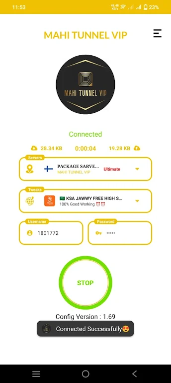 Mahi Tunnel Vip - Fast vpn  Screenshot 4