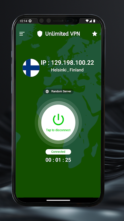 Unlimited VPN - VPN Proxy  Screenshot 1