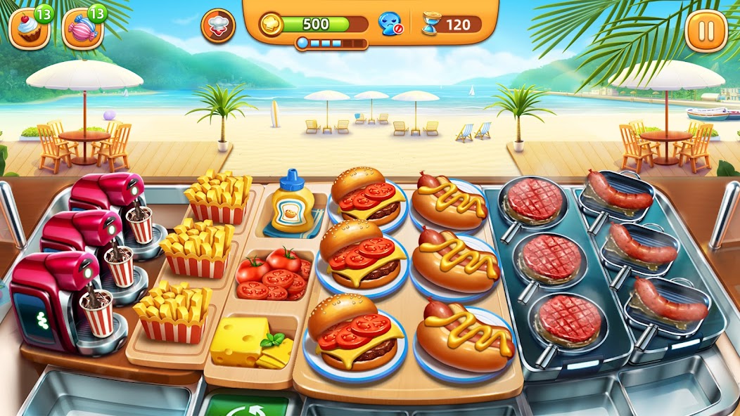 Cooking City: Restaurant Games Mod  Screenshot 1