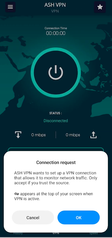 ASH VPN - LifeTime VPN  Screenshot 1