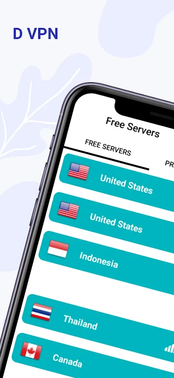 D VPN - Unlimited Proxy Vpn  Screenshot 3