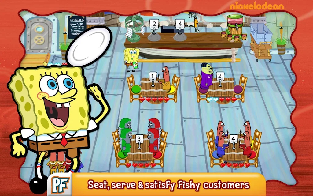 SpongeBob Diner Dash  Screenshot 3