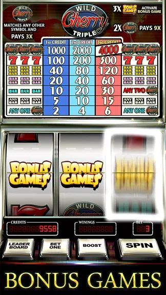 Wild Triple Cherry Slots Free  Screenshot 4