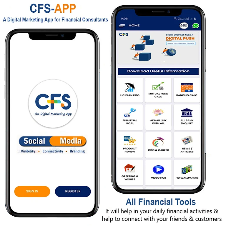 CFS - DIGITAL MARKETING APP  Screenshot 1