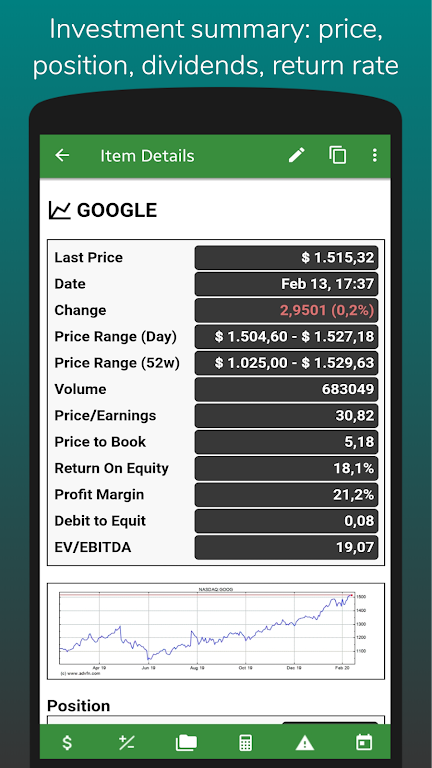 InvestControl - Investments  Screenshot 2