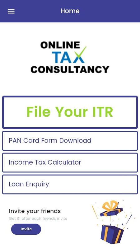 Income Tax Return Filling - Online Tax Consultancy  Screenshot 1