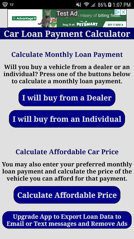 Car Truck Payment Calculator  Screenshot 1