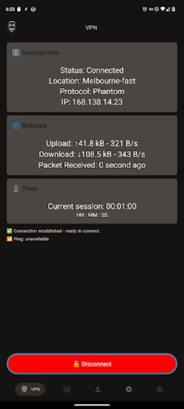Phantom VPN: Fast & Secure  Screenshot 2