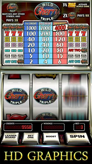 Wild Triple Cherry Slots Free  Screenshot 3