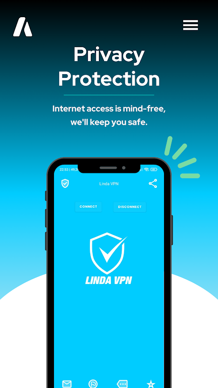 Linda VPN - Unite Fast Secure  Screenshot 2