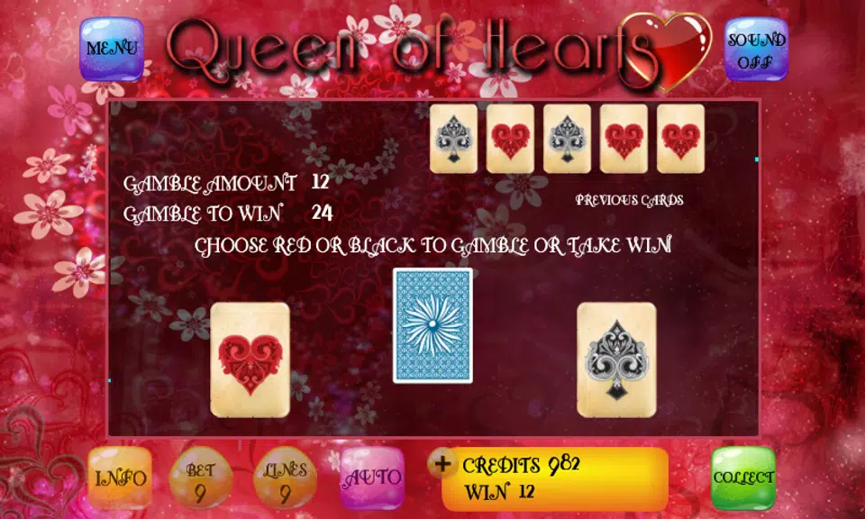 Queen Of Hearts Slot  Screenshot 3