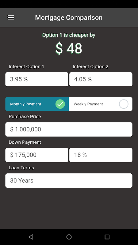 Property Calculator  Screenshot 2