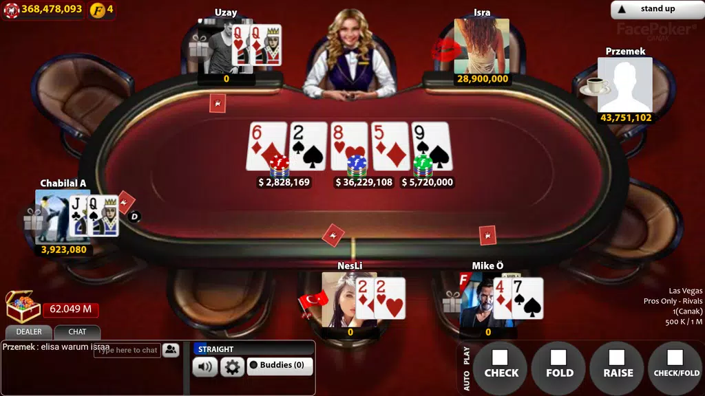 FacePoker Texas Holdem Poker  Screenshot 4