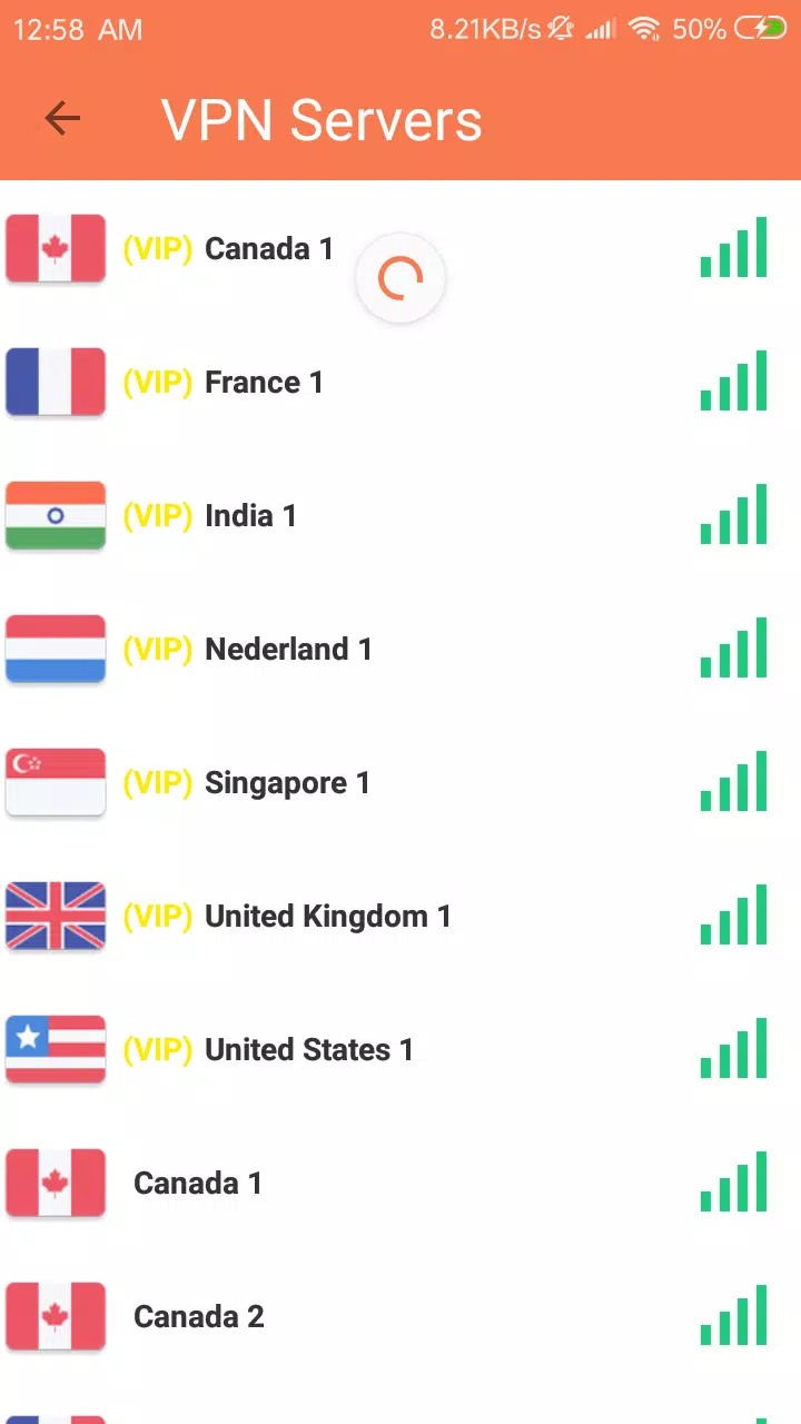 Turbo VPN proxy-A Fast Unlimited Free VPN Proxy  Screenshot 3