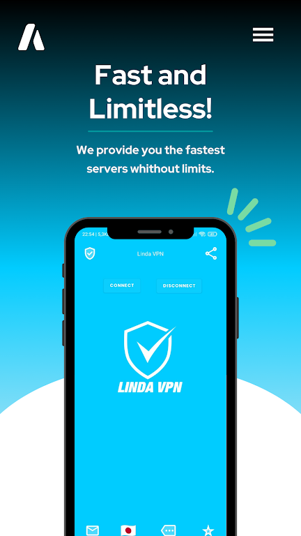 Linda VPN - Unite Fast Secure  Screenshot 4