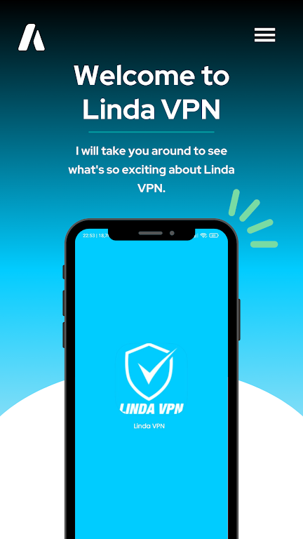 Linda VPN - Unite Fast Secure  Screenshot 1