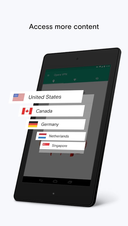 Opera Free VPN - Unlimited VPN  Screenshot 3