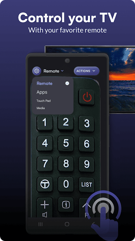 Remote control for TCL TV Mod  Screenshot 2